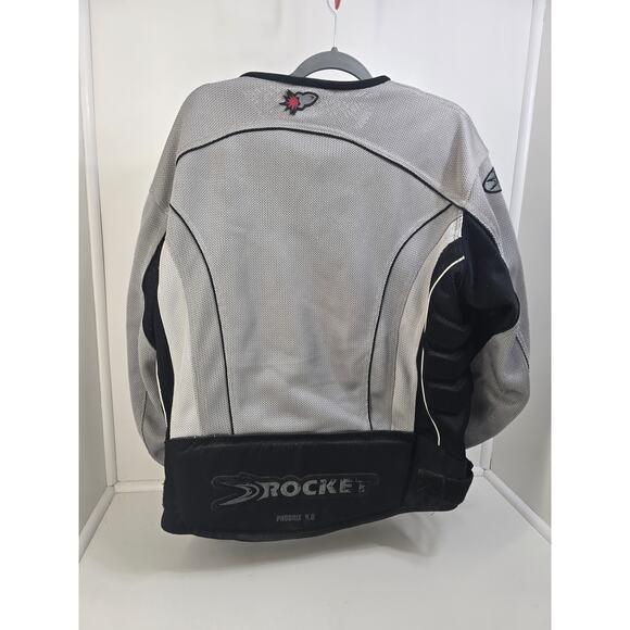 Joe Rocket Phoenix 4.0 Mesh Motorcycle Jacket Gray Black XL Men’s Riding Gear - Picture 2 of 4